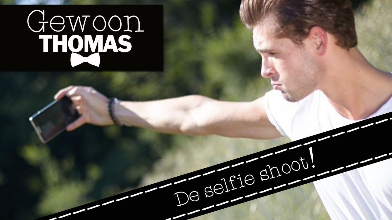 DE SELFIE SHOOT! -Gewoon Thomas vlog- - YouTube