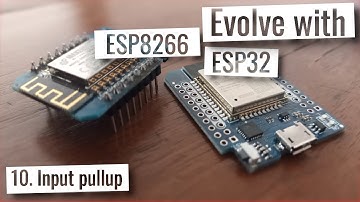 ESP32 & ESP8266 - Input pullup