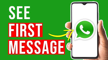 How to See First WhatsApp Message Without Scrolling - Easy Tutorial