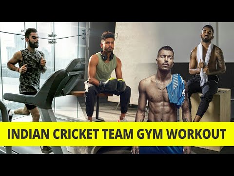 Indian Cricket Team Gym Workout. || Virat Kohli, Hardik Pandya, KL Rahul,Shikhar Dhawan Workout.