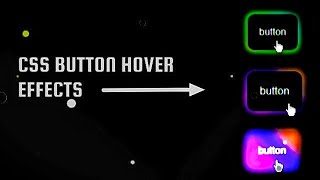 modern css glowing Button Hover effect | button animation css | button animation | html and css