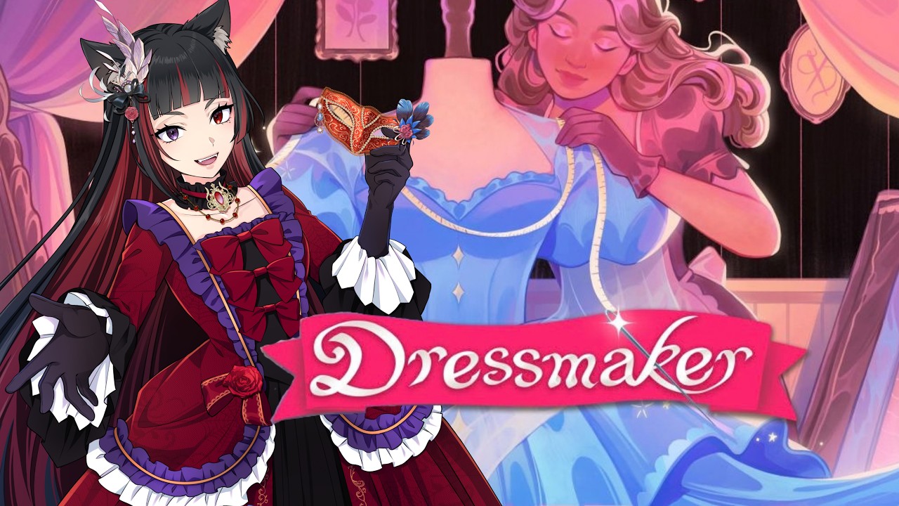 元コスプレイヤーの悪役幹部VTuberがドレス作るってさ #女性vtuber #雑談 #ゲーム実況 #dressmaker