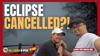 We Went to Mt. Naranco, Oviedo 🇪🇸 to Witness the Solar Eclipse | MJ & SEVEN