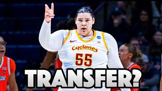 Audi Crooks Could TRANSFER From Iowa State After March Madness Exit...