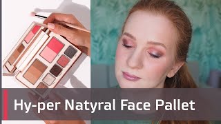 ОБЗОР НА ПАЛЕТКУ NATASHA DENONA Hy-per Natural Face Pallete | 2 макияжа + СВОТЧИ |