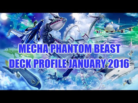 BEST! MECHA PHANTOM BEAST DECK PROFILE (JANUARY 2016) YUGIOH