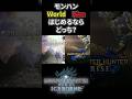 【モンハン】今からモンハンを始めるならWorld?Rise? #モンハンワールド