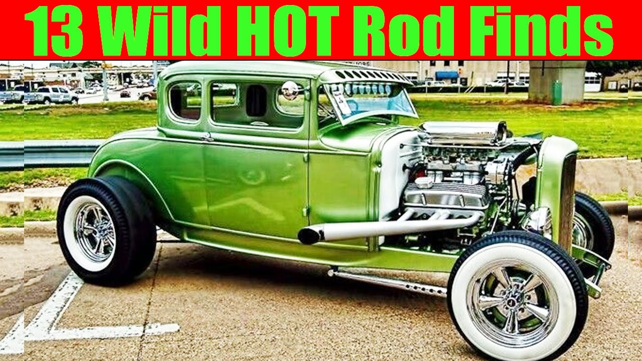 13 Cool and Wild Hot Rods for Sale! UNIQUE EYE-CATCHING Rides!! - YouTube