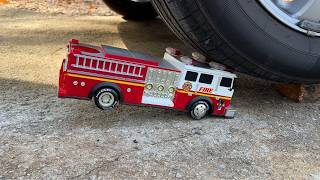 Real Car VS Toy Cars 3 (Crushing Test)|CRUNCHY Real Car VS Toy Cars 3 (Crushing Test)|CRUNCHY