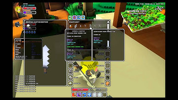 Cube World Item Customization