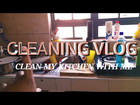CLEANING VLOG SERIES || CLEAN MY KITCHEN WITH ME || KENYAN YOUTUBER #vlogs #vlog