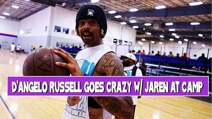 D'Angelo Russell goes crazy at camp scrimmage with Jaren Jackson & NBA Players