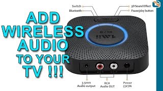 Add Wireless Audio to your Speakers !!! - 1Mii B06 Plus