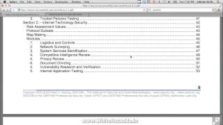 Ethical Hacking Tutorials 7 Methodology 01