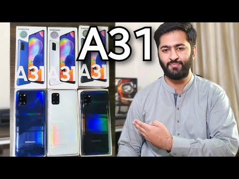 Samsung Galaxy A31 Unboxing All Colours First Look