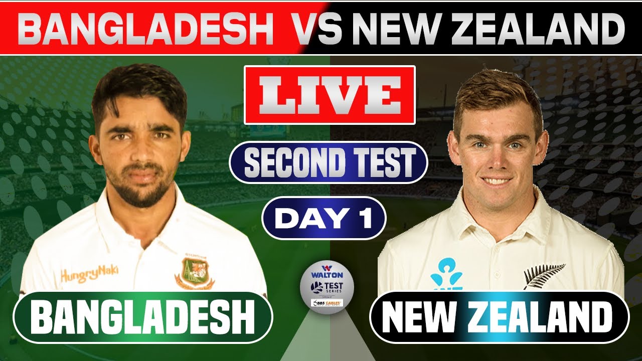 Bangladesh vs New Zealand Live Score With Bangla Commentary BAN vs NZ