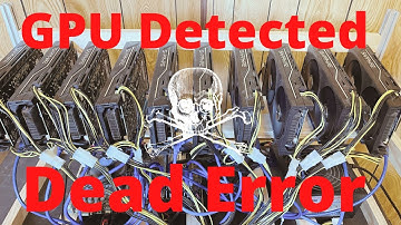 GPU Detected Dead - Hive OS