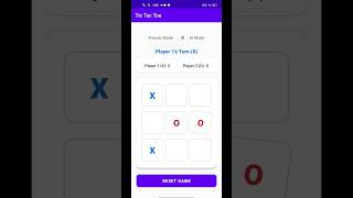 My Tic TAc Toe Game | Tic Tac Toe Game | O And X Game | My First Game #game #developer screenshot 5