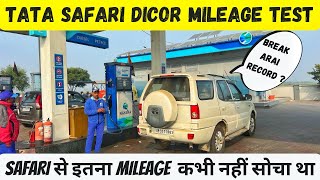 Tata Safari Dicor mileage Test. (Tank To Tank) #tata #safari #safaridicor #safaristorme #safari2023