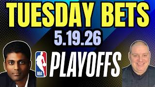 Tuesday NBA Playoff Picks - 5/19/26 l Craig Trapp &amp; Indian Cowboy NBA Picks, Bets &amp; Predictions
