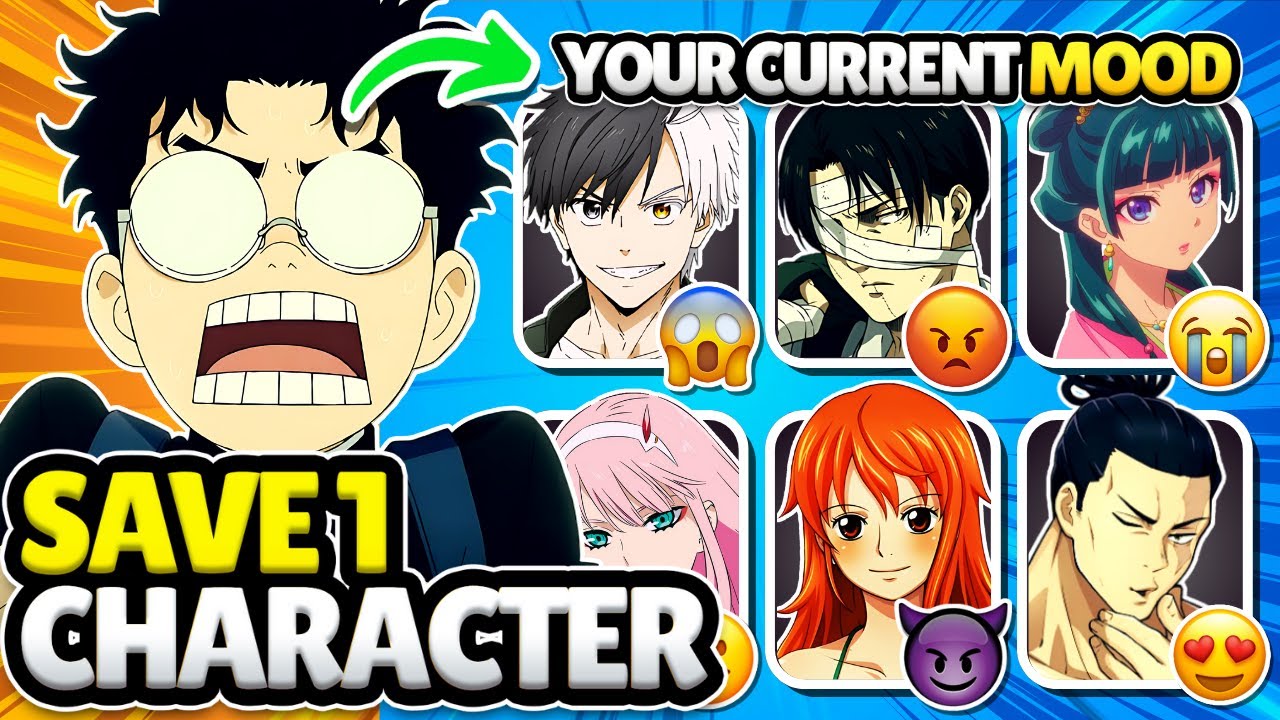 YOUR Real-Life FACTS Decide Who You SAVE 😱 | Anime Quiz (Part 2)