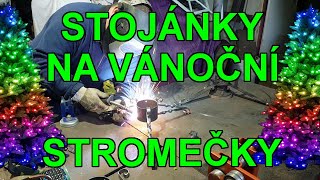 Sériová výroba stojánků na vánoční stromečky