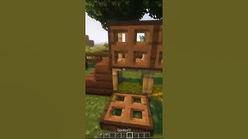 Minecraft: Simple Rabbit Farm #shorts