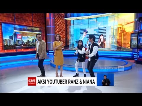 Ada Youtuber Niana & Ranz di CNN Indonesia!