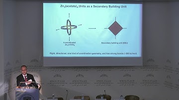 Chemical Sciences | D2S3 9/35 Reticular chemistry - Omar Yaghi