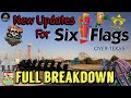 Six Flags Over Texas New Updates Announcement |Full Breakdown|