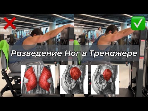 Разведение Ног в Тренажере