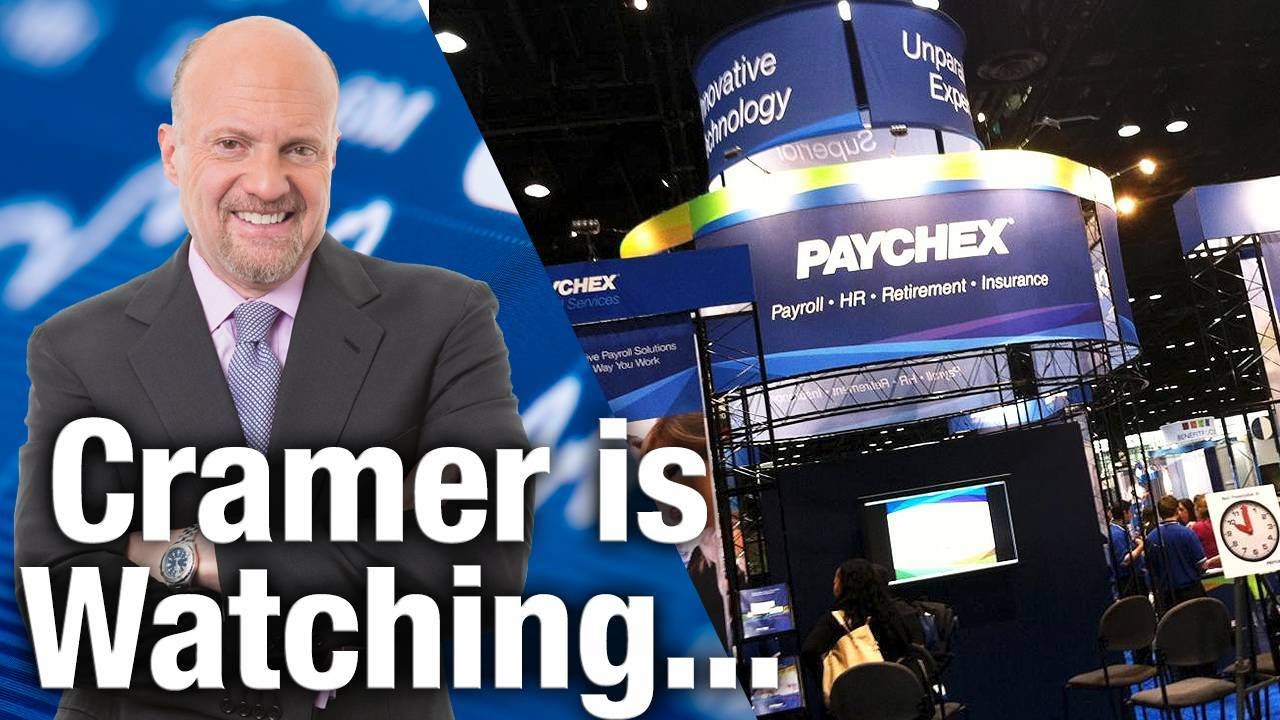 Jim Cramer Says Paychex Is a Play on Rising Interest Rates Jim Cramer Says Paychex Is a Play on Rising Interest Rates