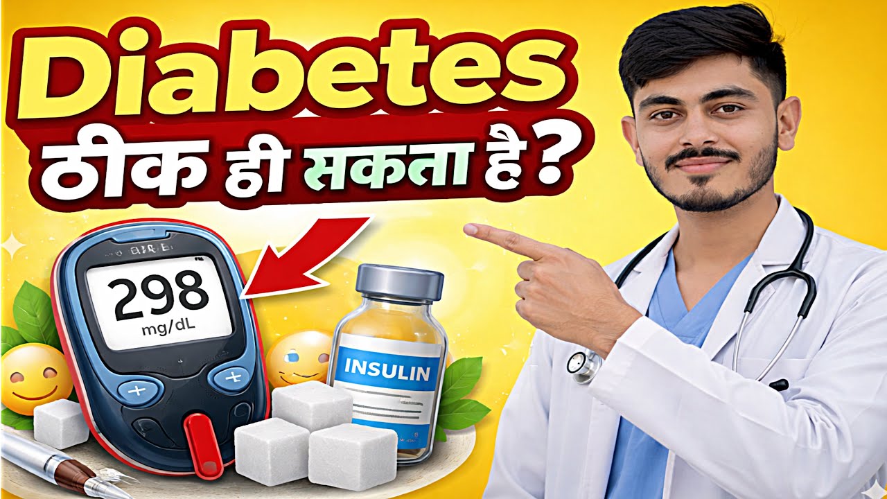Kya Diabetes Thik Ho Sakta Hai? | Can Type 2 Diabetes Be Reversed? (Hindi)