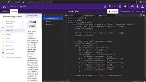CountCoins Eric Xue CSE142