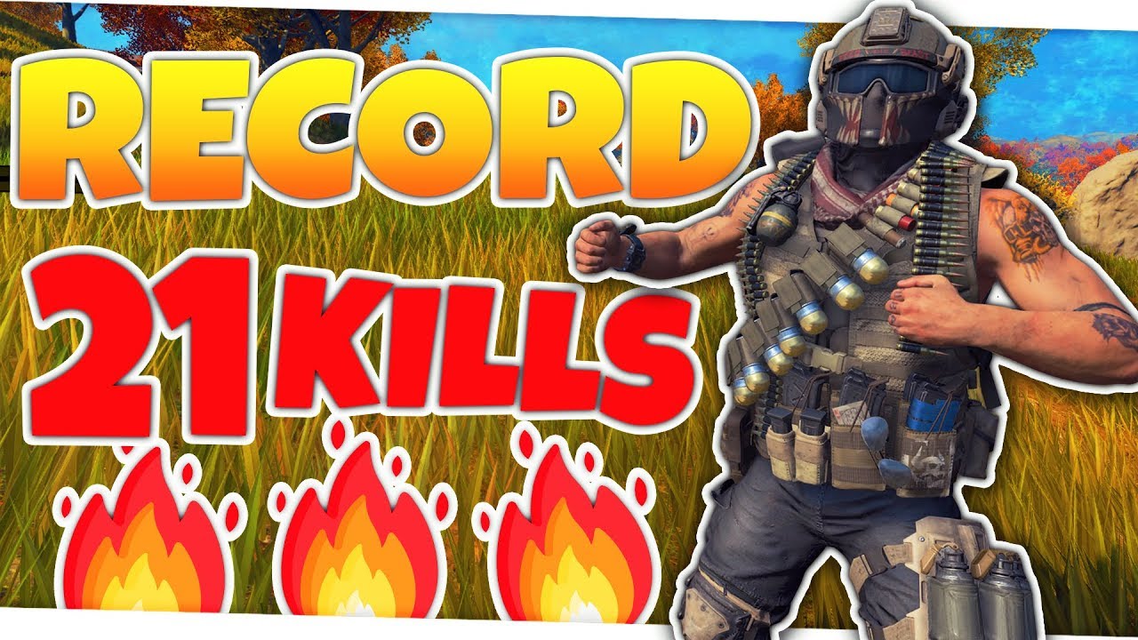 CoD Blackout | *NEW RECORD* 21 KILLS IN SOLO BLACKOUT!