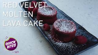 Get the recipe here: http://bit.ly/2gglnfv, beautiful red velvet cakes
that hide a luscious, rich and molten centre - it's easier to make
than you think!, follow like us on:, facebook: ...