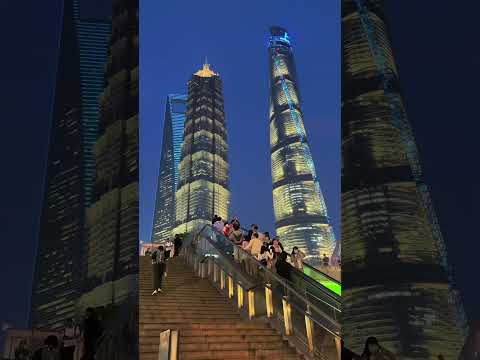 上海中心、金茂大廈、環球金融中心震撼之美Beauty of Shanghai Tower, Jin Mao Tower, and the Shanghai World Financial Center