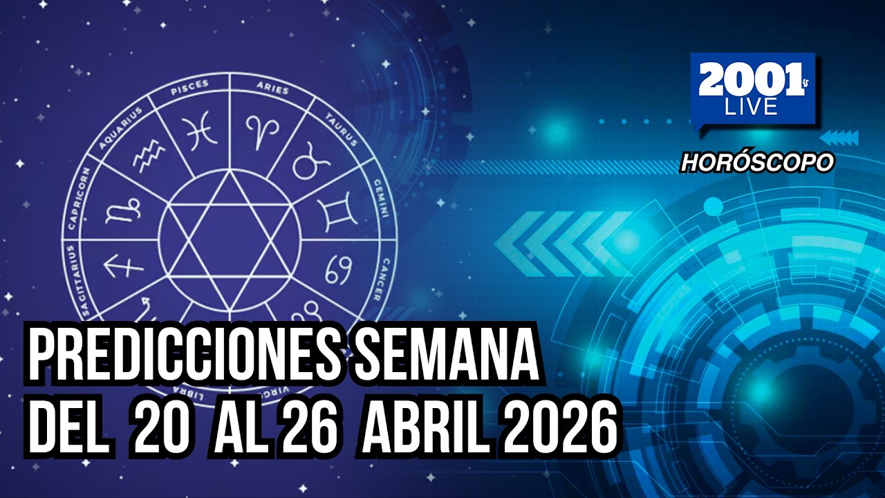Predicciones de Arturo Acosta: Horóscopo semana del 20 al 26 de abril
