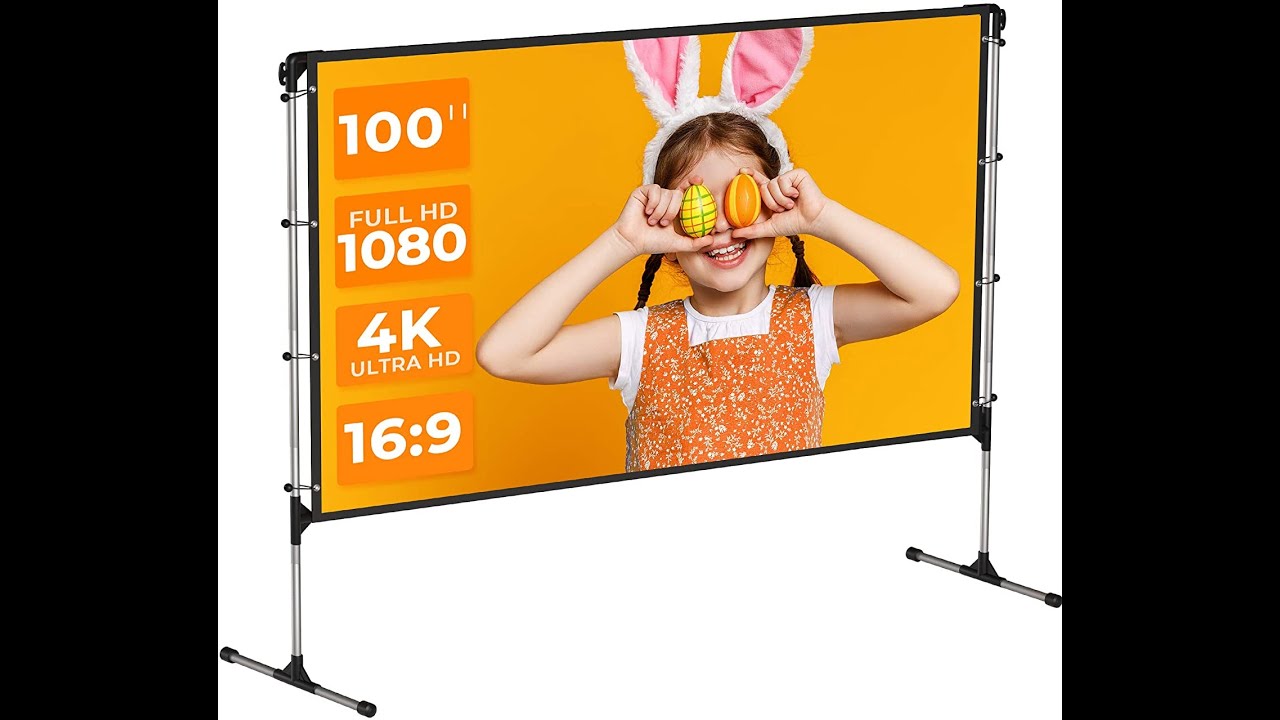 Vankyo Staytrue Projector Screen With Stand YouTube