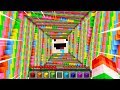 WORLD'S HAPPIEST RAINBOW DROPPER MINECRAFT!