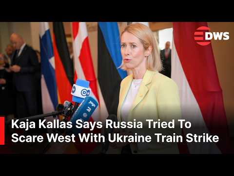 Video Russian Drone Hits Ukraine-Poland Train, Kaja Kallas Warns Of Western Intimidation | DWS News | AC14