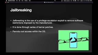 iOS Pentesting -  Jailbreak and its Types