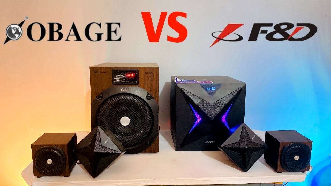Obage Ht 303 VS F&D 550X detailed comparison ⚡Which is the best 2.1 ...