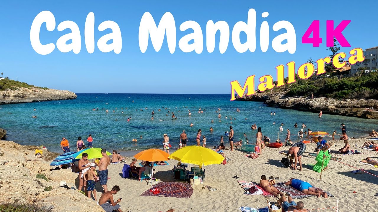 Beach Walk Cala Mandia / Mendia Mallorca | Strandrundgang 6.8.2021 ...