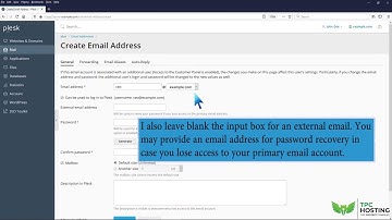 How to Create an Email Account in Plesk   TPC Hosting