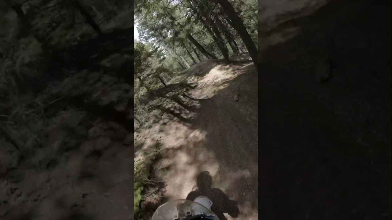 Rally bike hitting some trails 