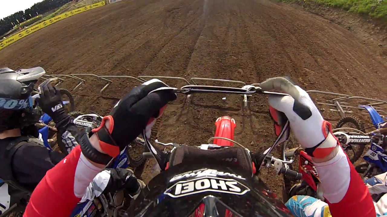 Neville Bradshaw go pro Mildenhall acerbis nationals Honda CR250