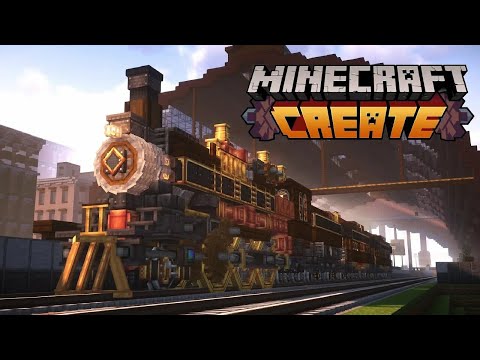 Играем на сервере KineticCraft.C модом create. 1 сезон #11