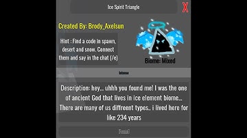 FIND THE TRIANGLES HOW TO GET ICE SPIRIT TRIANGLE INTENSE