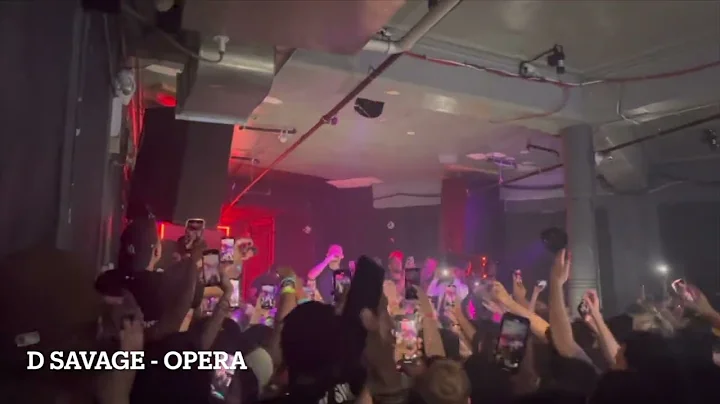 D SAVAGE - GET MONEY , OPERA | LIVE In Brooklyn